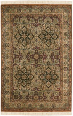 Hand Knotted Rug - 5'6