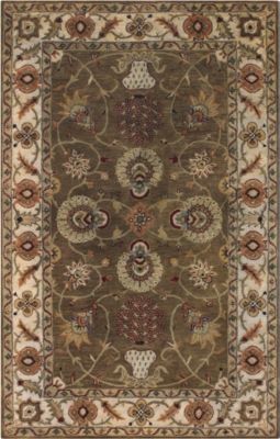 Hearst - Golden Brown/Sage/Rust Rug - 5'x8'
