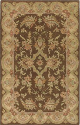 Hearst - Chocolate/Brown/Rust Rug - 5'x8'