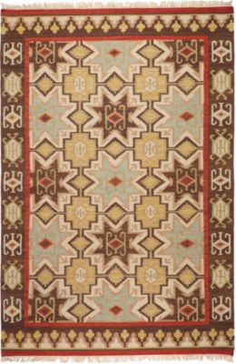 Accessories - Treasure Hunt Rug - Chocolate/Beige/Tan