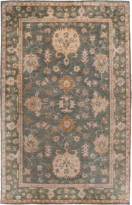 Accessories - Lennox - Green Blue/Cream/Gold Rug - 5'x8'