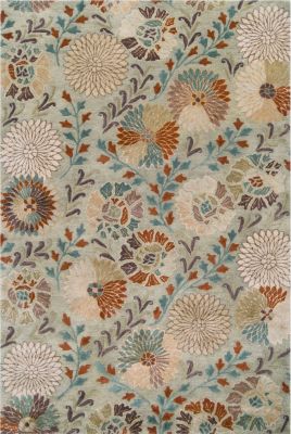 Accessories - Lennox - Celadon Tint/Wine/Barley/Green Rug