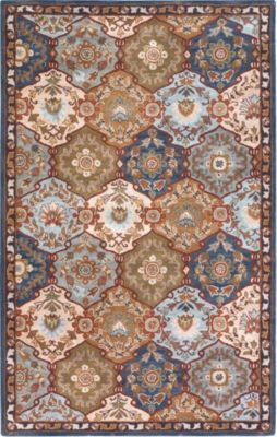 Accessories - Raven - Brown/Safari Tan/Green/Bronze Rug
