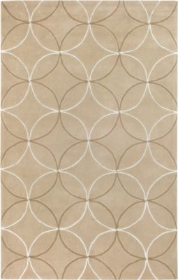 Reflections - Tan/Beige/Ivory Rug - 5'x8'