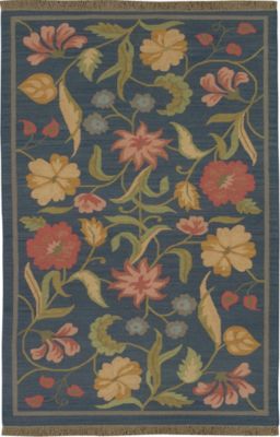Accessories - Nevaeh - Blue Gray/Gold/Fern Rug