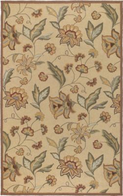 Ari - Beige/Tan/Brown/Moss Rug - 5'x8'