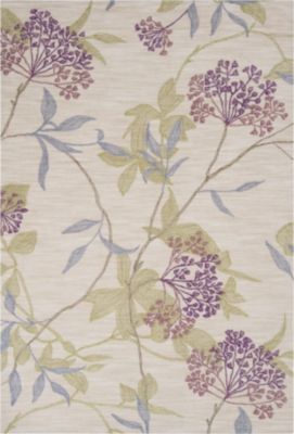 Accessories - Southpark - Ivory/Green/Plum Rug - 5'x7'6
