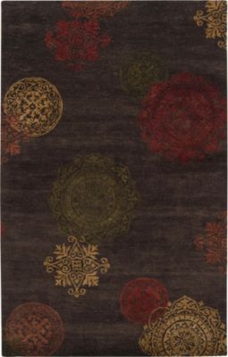 Accessories - Lancomb - Tea Leaves/Russet/Maroon Rug