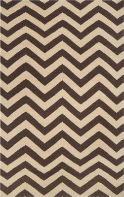 Freestyle - Parchment/Burnt Umber Rug - 5'x8'