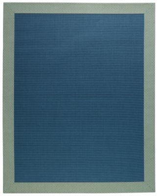 Blue Boucle Rug - 5'x9'