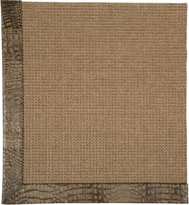 Accessories - Jumbo Sisal Rug (Embossed Leather)