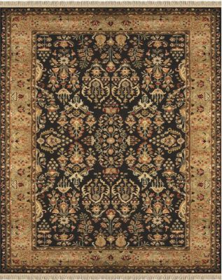 Accessories - Northpoint - Black/Gold Rug