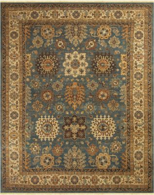 Accessories - Woodlands - Medium Blue/Ivory Rug