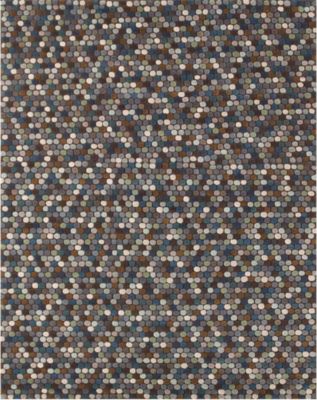 Caralee - Brown/Blue Rug - 5'x8'