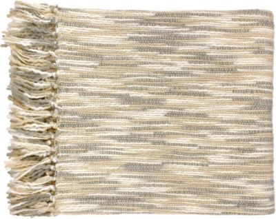 Barlow Throw - Gray/Cream