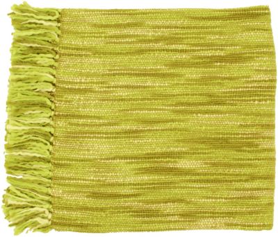 Barlow Throw - Citrus Green/Ivory