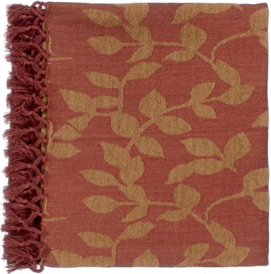 Satara Throw - Red/Camel