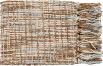 Normandy Throw - Sky/Beige/Khaki