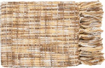 Normandy Throw - Yellow/Beige/White