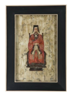 Hand Painted Mirror with Emperor