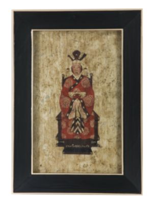 Hand Painted Mirror with Empress