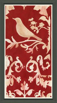 Nature Silhouette on Linen I