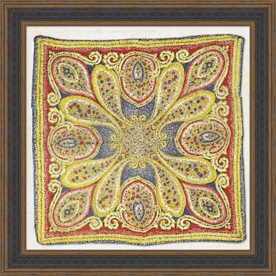Vintage Silk Handkerchief I