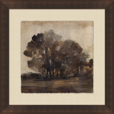 Crackled Reminiscent Countryside I