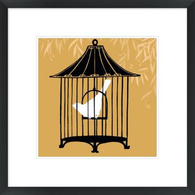 Birdcage Silhouette I