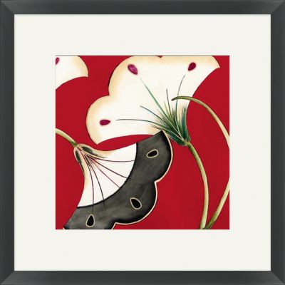 Custom Lotus Arabesque in Red I