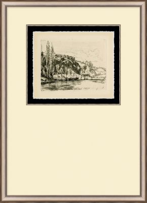 English Countryside Etching I