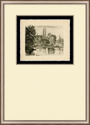 English Countryside Etching II