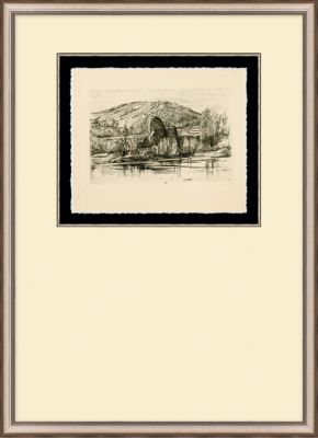 English Countryside Etching III