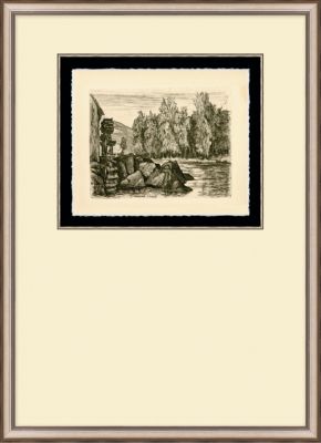 English Countryside Etching V