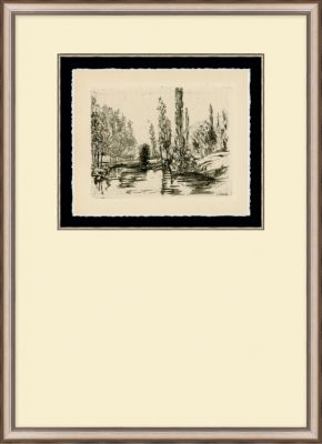 English Countryside Etching VI