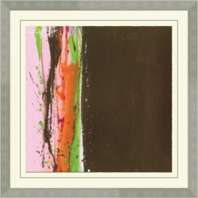 Abstracts in Pink and Brown A