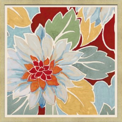 Medium Vintage Floral Textile Design A
