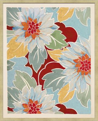 Large Vintage Floral Textile Design B
