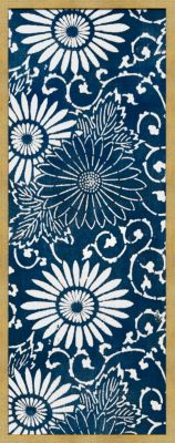 Indigo Blue Designs for Kimono in Navy C