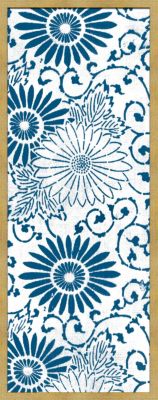 Indigo Blue Designs for Kimono in White C