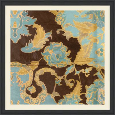 Large Blue Batick Textile Design
