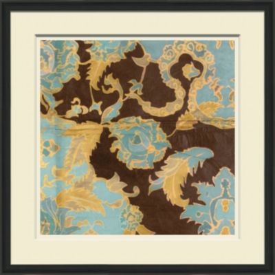Small Batick in Blue and Brown B