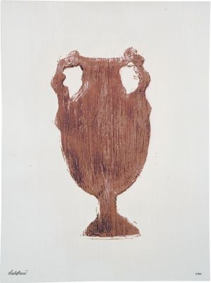 Urn Design in Terra Cotta & Ivory - II
