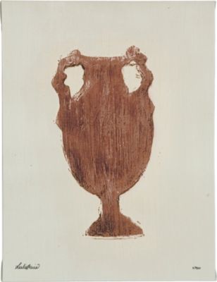 Urn Design in Terra Cotta & Ivory - II