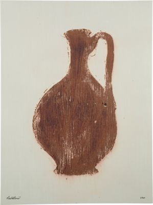 Urn Design in Terra Cotta & Ivory - IV