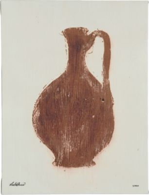 Urn Design in Terra Cotta & Ivory - IV