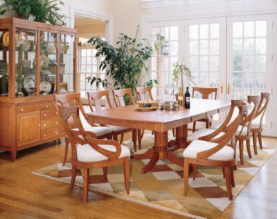 Boat Shape Dining Table