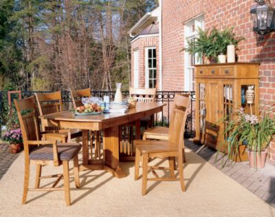 Boat Shape Dining Table
