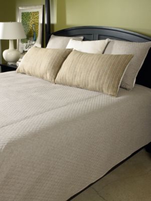 Avondale Bowen King Coverlet - Dune