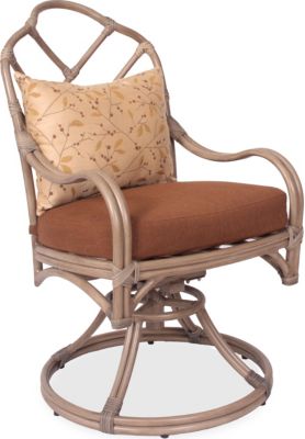 Crystal Bay Swivel Rocking Dining Chair